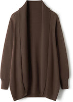 Merino Wool Blend Knit Cardigan Sweater