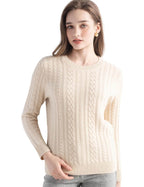 Mongolian Cashmere Slim Fit Crewneck Sweater