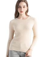 Mongolia Cashmere Crewneck Sweater