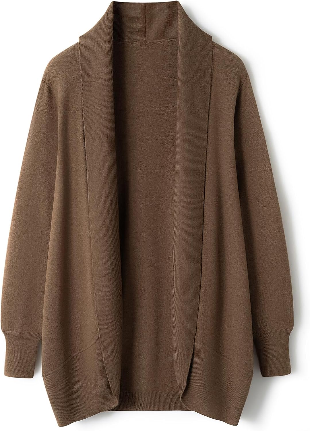 Merino Wool Blend Knit Cardigan Sweater