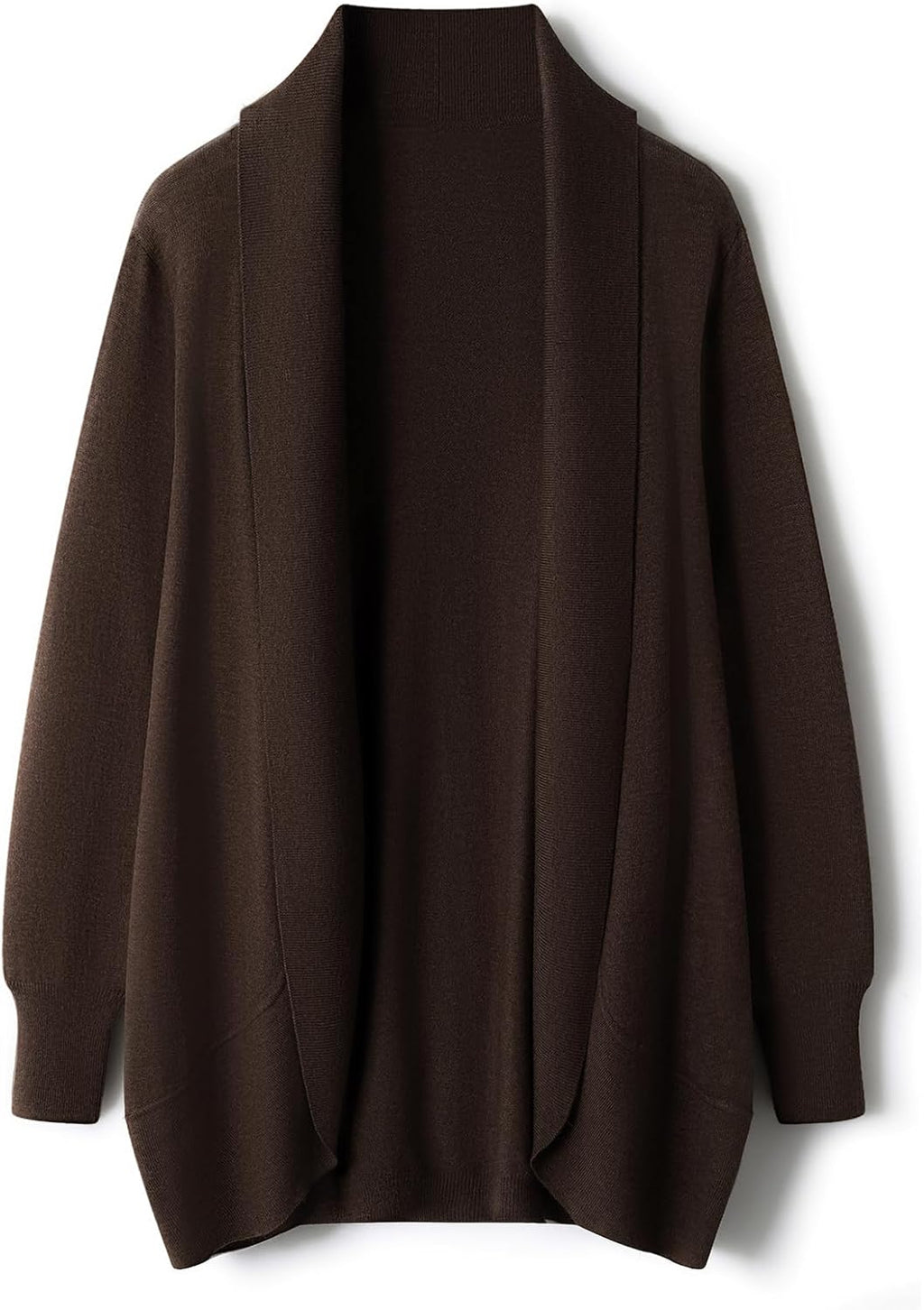 Merino Wool Blend Knit Cardigan Sweater