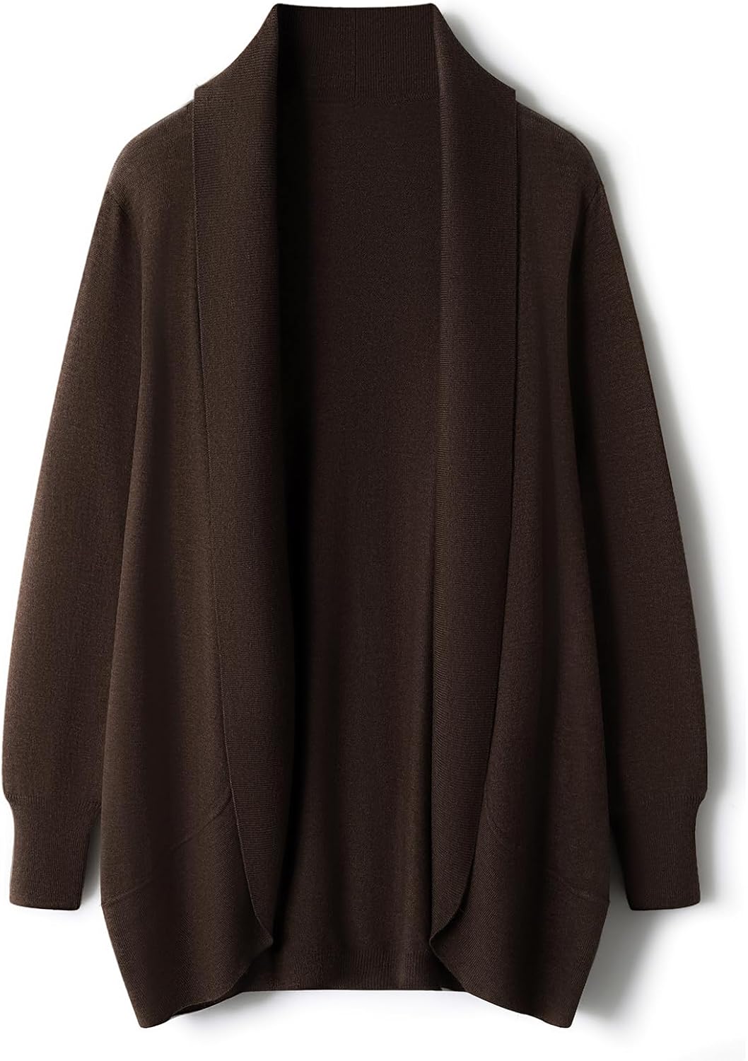 Merino Wool Blend Knit Cardigan Sweater