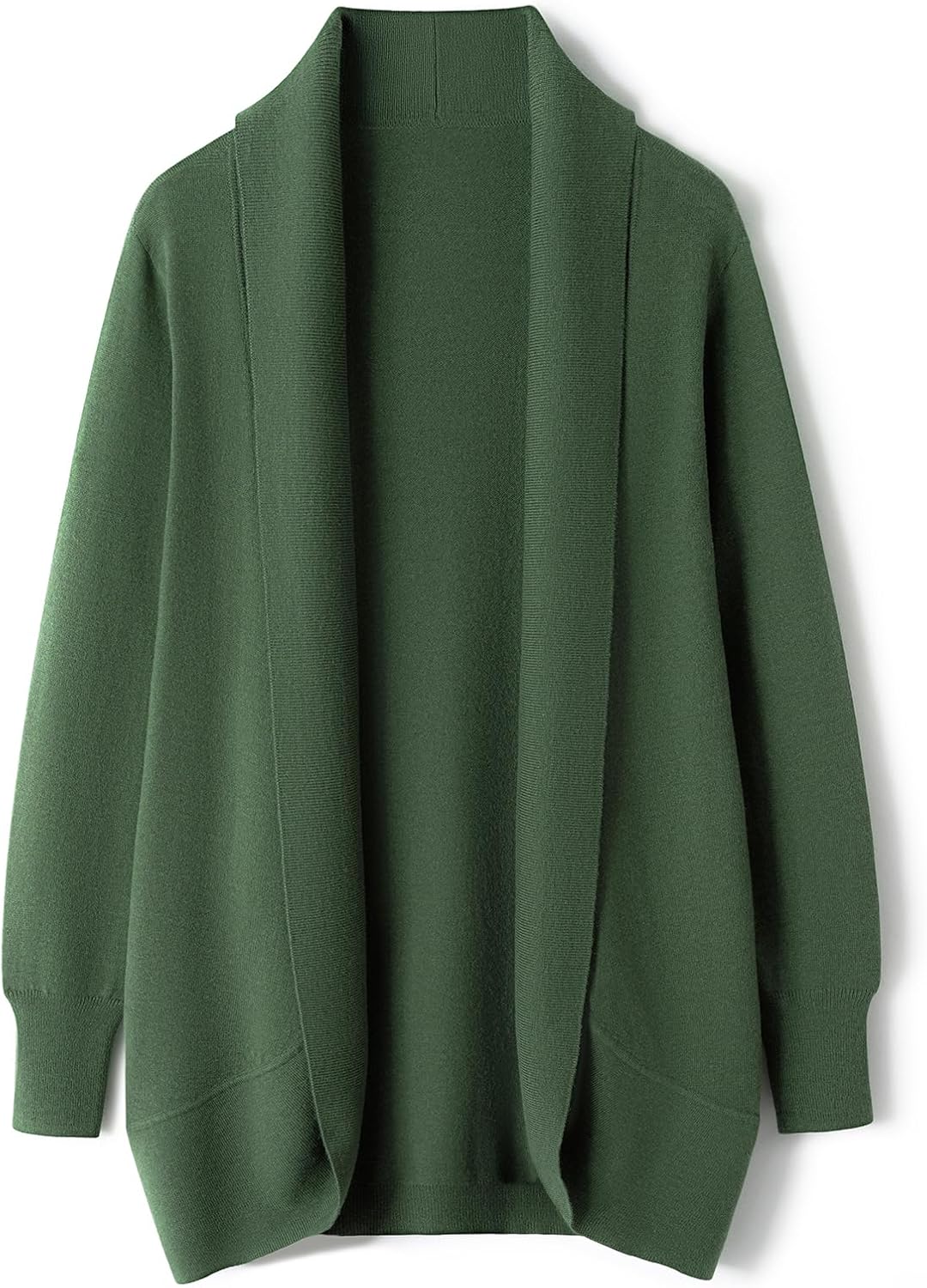 Merino Wool Blend Knit Cardigan Sweater