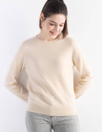 100% Pure Cashmere Sweater Crew Neck Pullover