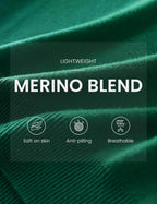 Merino Wool Blend Crew Neck Short Sleeve Seamless Knit Sweater