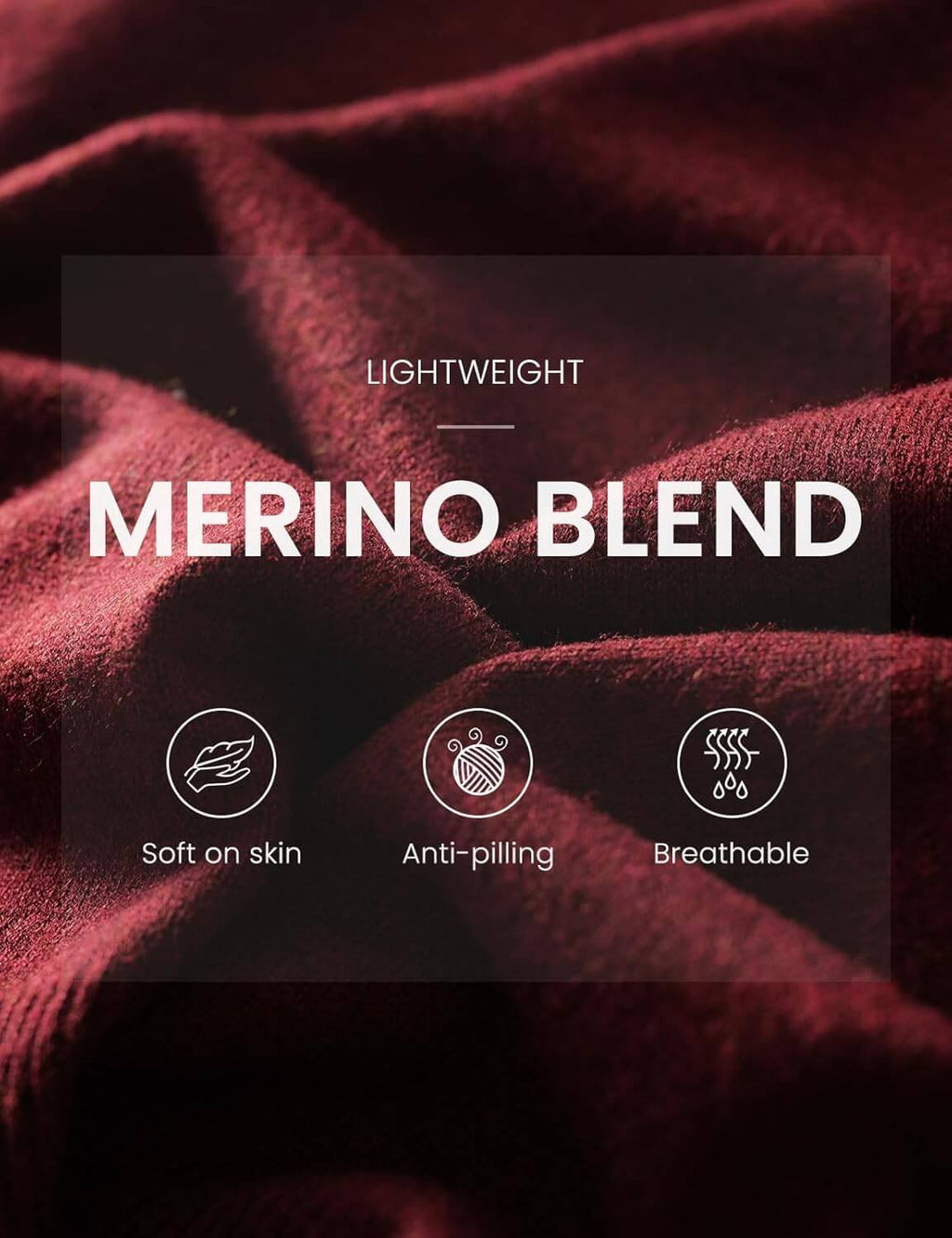 Merino Wool Blend Mock Neck Short Sleeve Seamless Knit Sweater