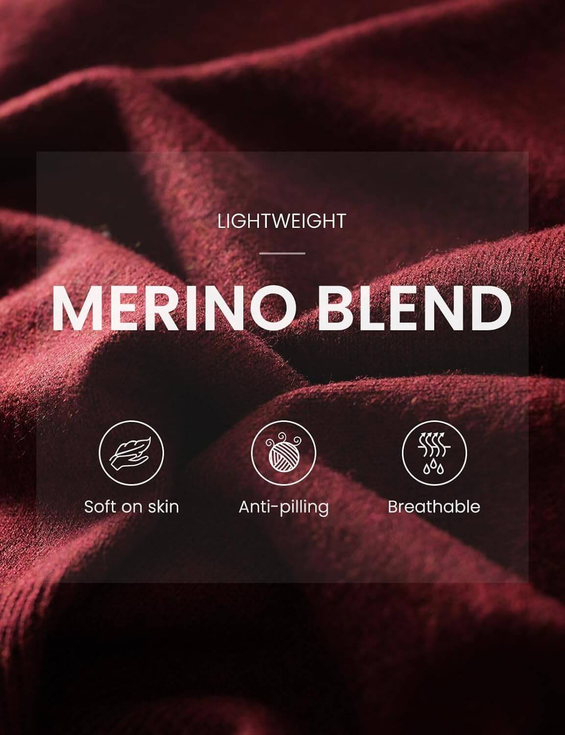 Merino Wool Blend Mock Neck Short Sleeve Seamless Knit Sweater