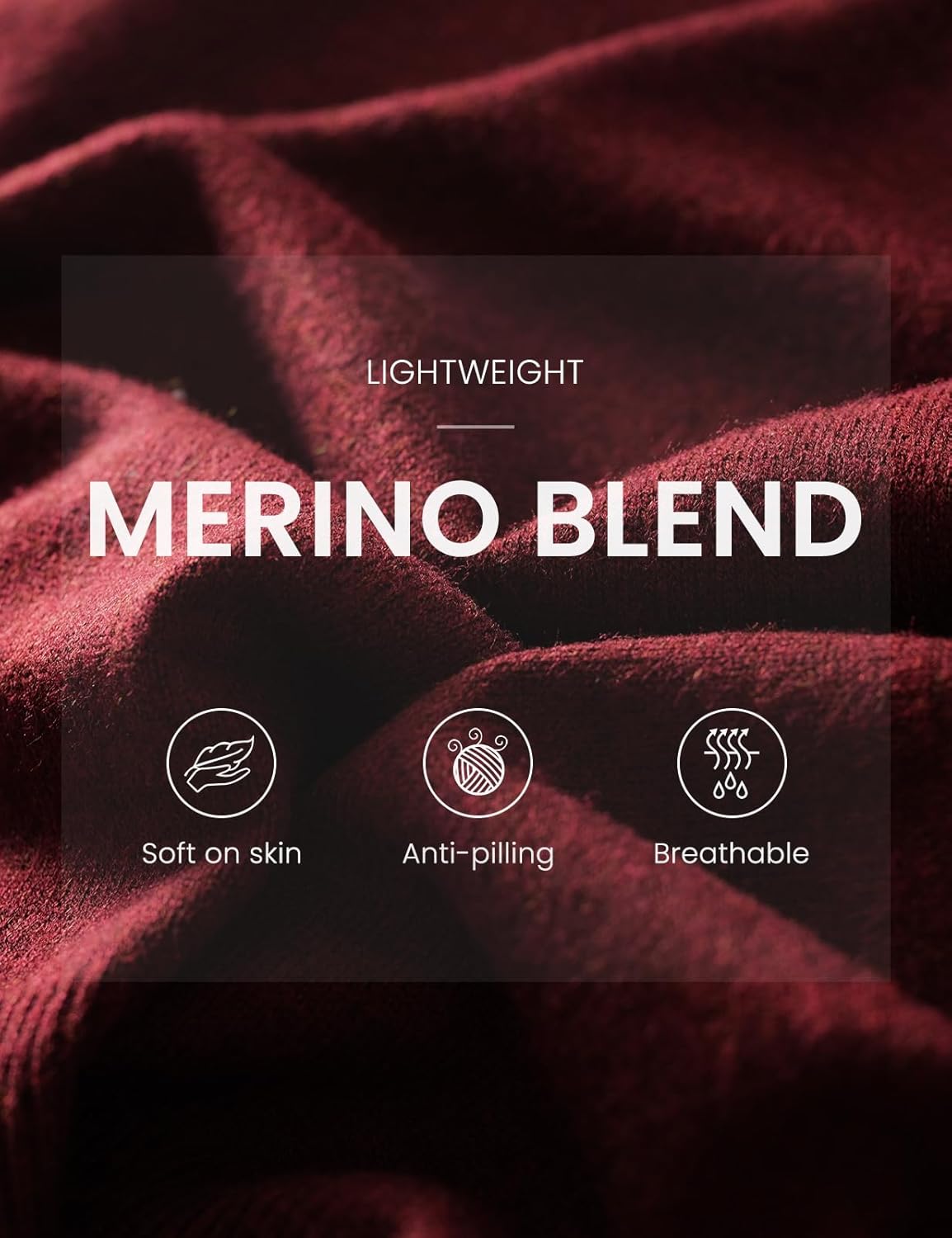 Merino Wool Blend Crew Neck Short Sleeve Seamless Knit Sweater