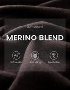 Merino Wool Blend Mock Neck Batwing Sleeve Sweater