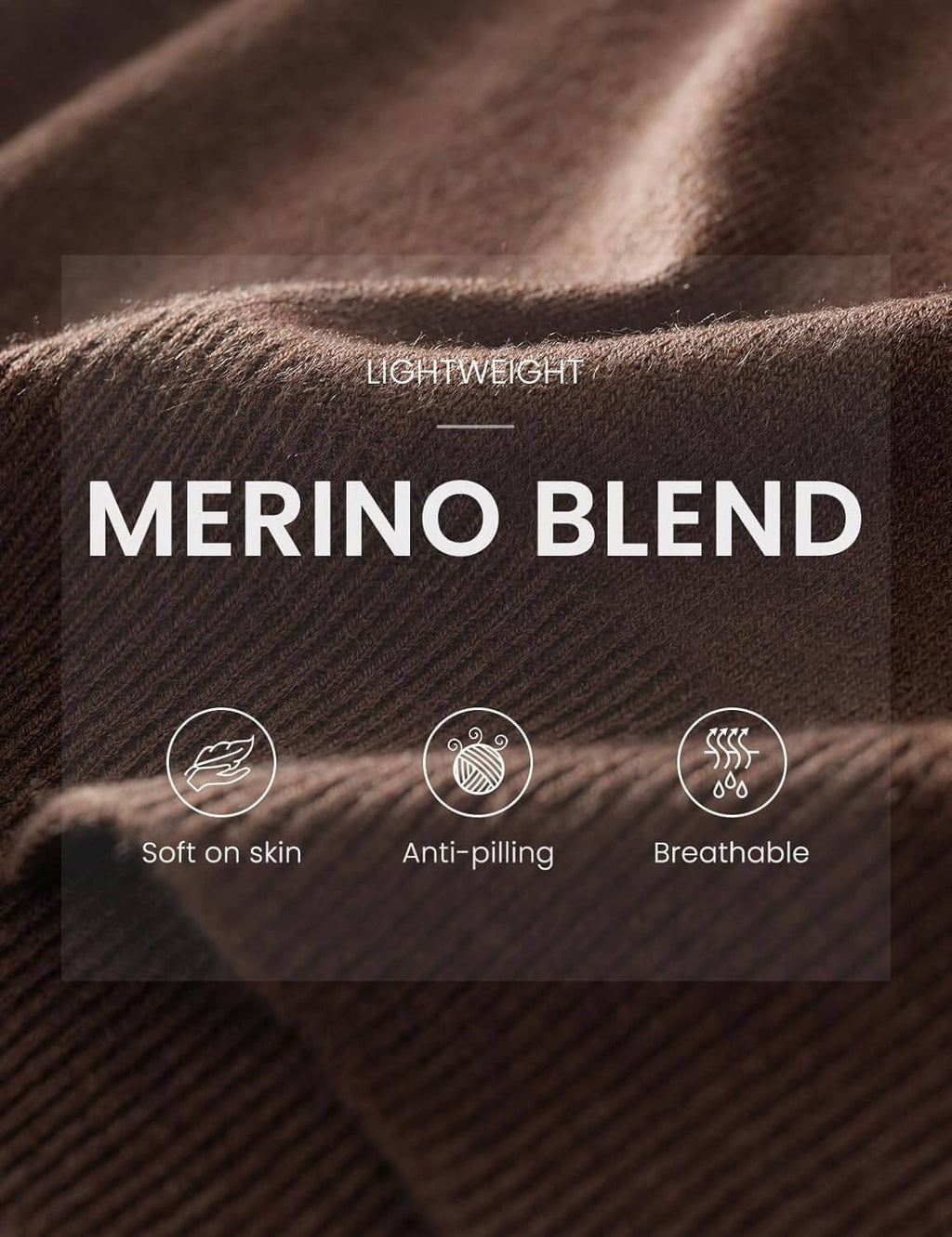 Merino Wool Blend Crew Neck Short Sleeve Seamless Knit Sweater