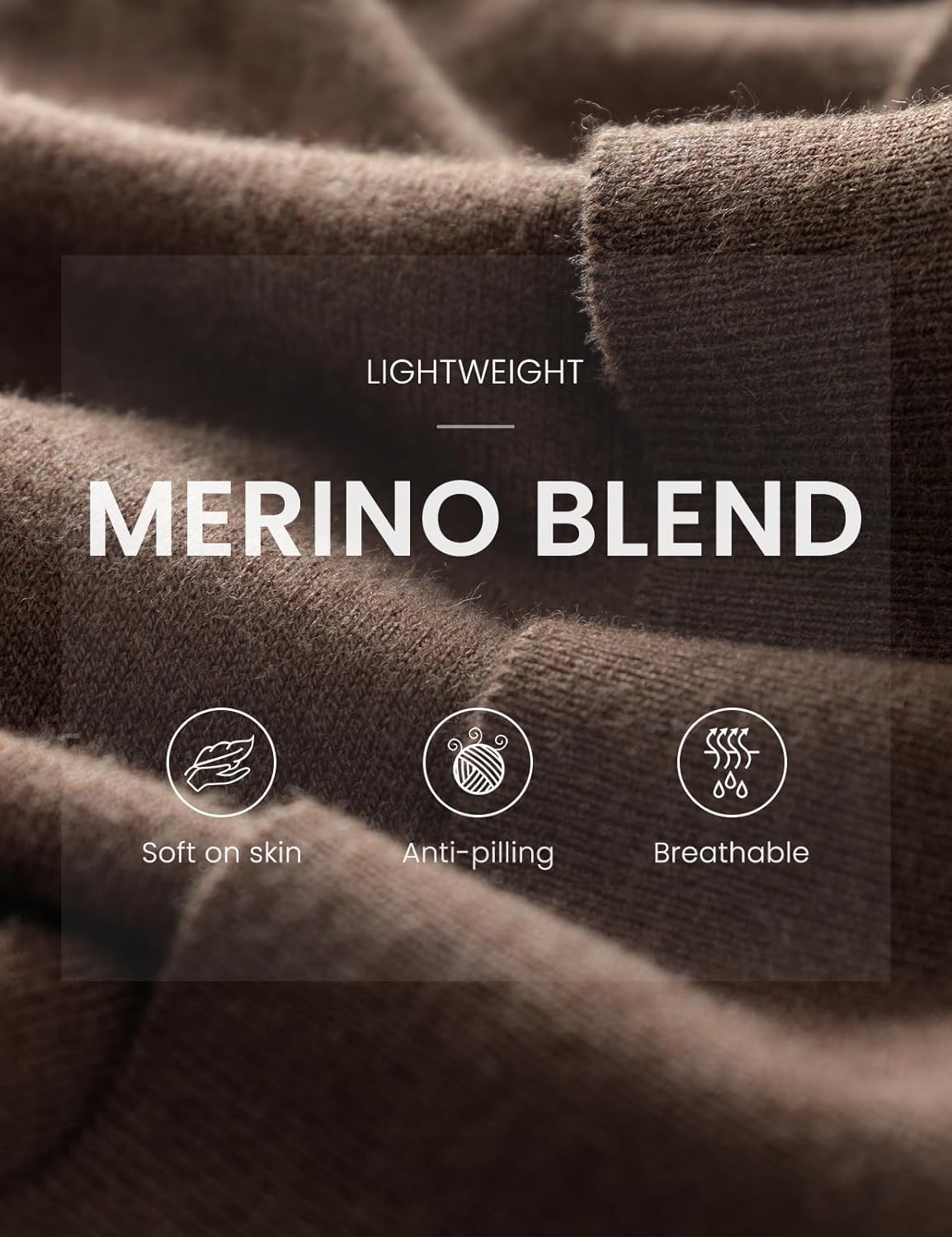 Merino Wool Blend Knit Cardigan Sweater