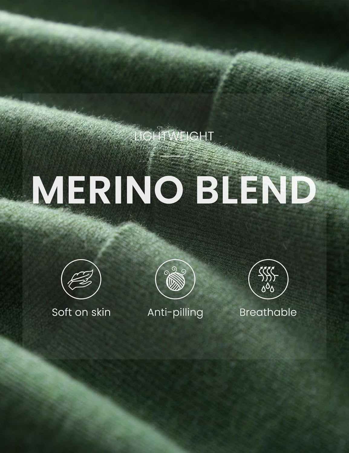 Merino Wool Blend Knit Cardigan Sweater