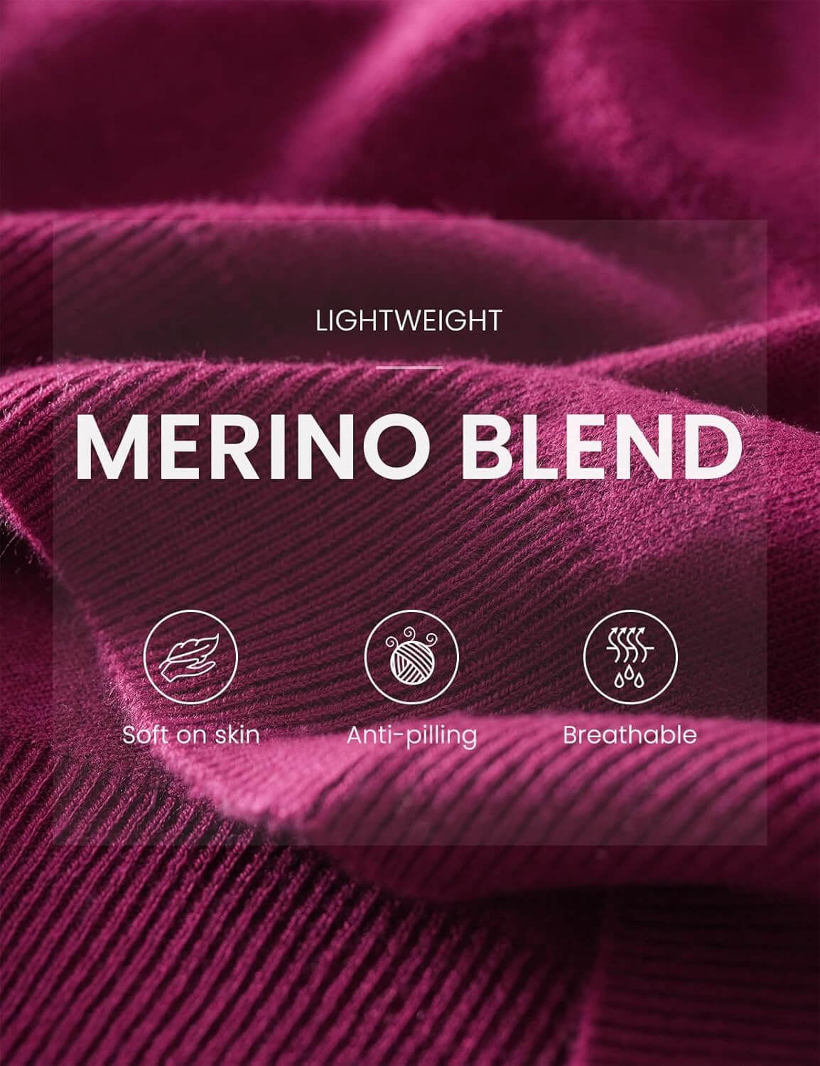 Merino Wool Blend Mock Neck Short Sleeve Seamless Knit Sweater