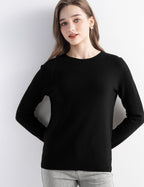 100% Pure Cashmere Sweater Crew Neck Pullover