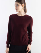 100% Pure Cashmere Sweater Crew Neck Pullover