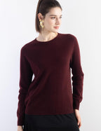 100% Pure Cashmere Sweater Crew Neck Pullover