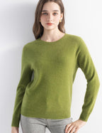 100% Pure Cashmere Sweater Crew Neck Pullover