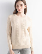 Mongolian Cashmere Slim Fit Crewneck Sweater