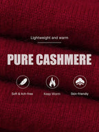 100% Pure Cashmere Sweater Crew Neck Pullover
