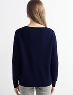 Mongolian V-Neck Knitted Cashmere Cardigan