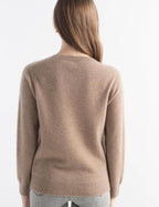 100% Pure Cashmere Sweater Crew Neck Pullover