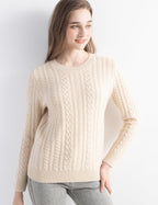 Mongolian Cashmere Slim Fit Crewneck Sweater
