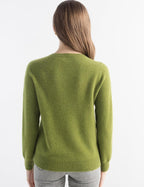 100% Pure Cashmere Sweater Crew Neck Pullover