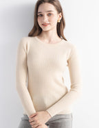 Mongolia Cashmere Crewneck Sweater