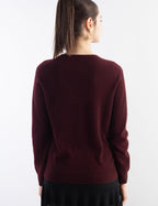 100% Pure Cashmere Sweater Crew Neck Pullover