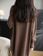 Merino Wool Blend Knit Cardigan Sweater