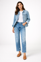 Olivia - Vintage Straight Jeans