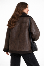Anna - Modern Prestige Shearling Jacket
