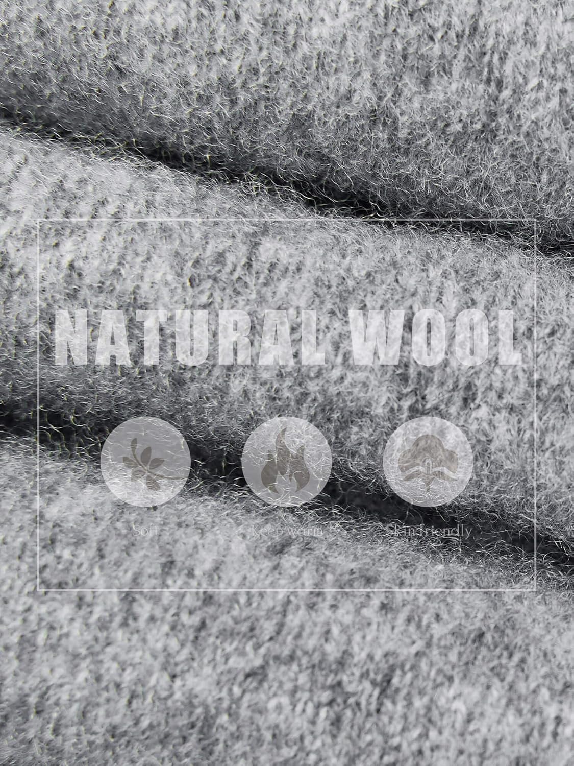 100% Merino Wool Poloneck Cardigan Sweater