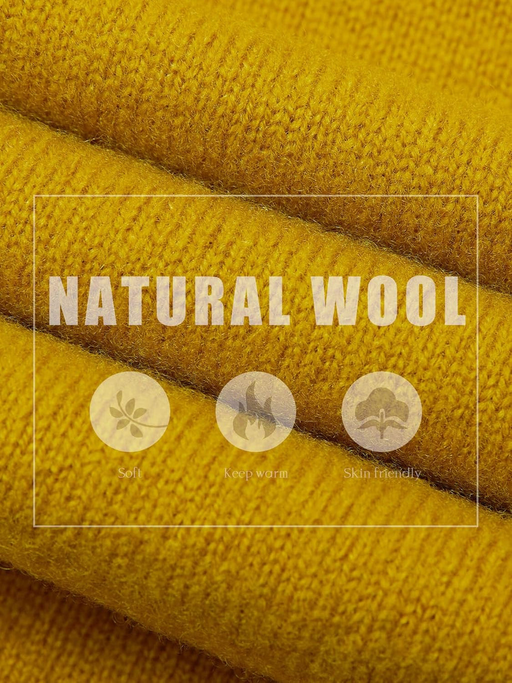 100% Merino Wool Poloneck Cardigan Sweater
