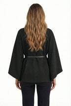 Jennefer - Silent Luxury Cape Jacket