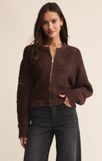 Sundance Jacket, Chocolate Cherry by Z Supply