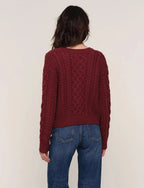 Veda Cardigan, Merlot